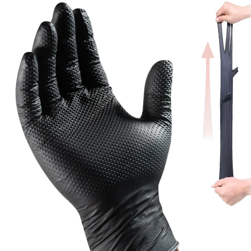 Heavy Duty Nitrile Gloves 8Mil - đánh giá và giá Nitrile Mechanic Glove