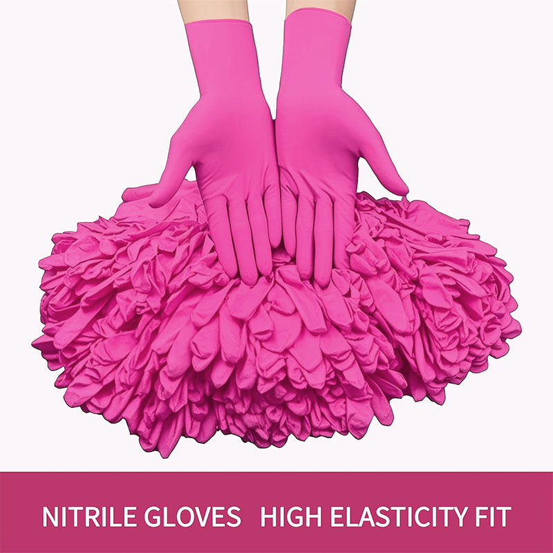 10-100PCS Pink Nitrile Disposa - đánh giá và giá Nitrile Mechanic Glove