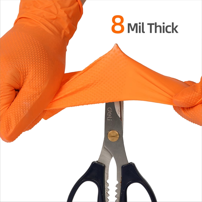 8mil Heavy Duty Industrial Ora - đánh giá và giá Nitrile Mechanic Glove