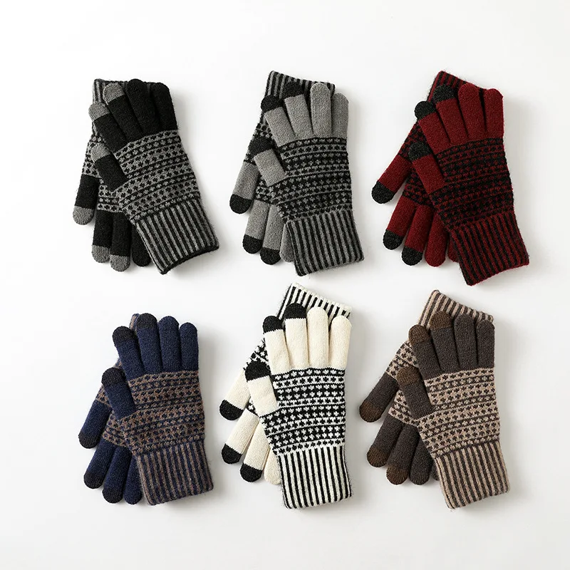 New Cross Border Touchscreen G - đánh giá và giá Wool Glove Lined
